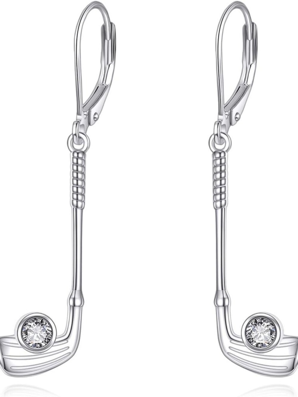 Sport Lover Dangle Earrings - Sterling Silver Tennis & Hockey Racket Jewelry